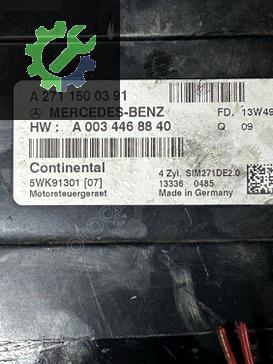 A2711500391 A0034468840 MERCEDES W204 C180 MOTOR BEYNİ ELV EZS