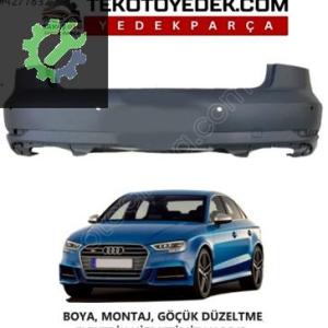 A3 S-LINE SEDAN ARKA TAMPON 2017 2018 2019 2020 – KAMPANYA