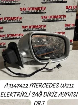 Mercedes-Benz E Serisi Sağ Dış Ayna A3147412 çıkma parça