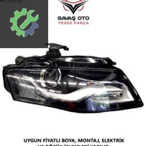 A4 ÖN FAR EL.MOTOR.LED.XEN.TİP SAĞ SOL 2008 2009 2010 2011 TAİWAN