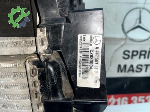 A4475010201 Mercedes Vito 622 Çıkma Orjinal Su Ve Turbo Radyatörü