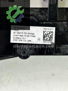 Mercedes-Benz Vito Kalorifer Izgarası A4478307100 çıkma parça