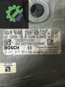 A6461506972 A6395452108 A6394465921 VİTO MOTOR BEYNİ EZS KM SAATİ