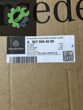 A9079064600 MERCEDES SPRINTER W910 ORJ FAN MOTORU DAVLUNBAZİ