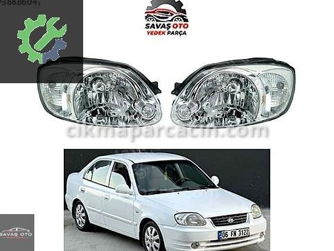 Hyundai Accent Sağ Ön Far çıkma parça