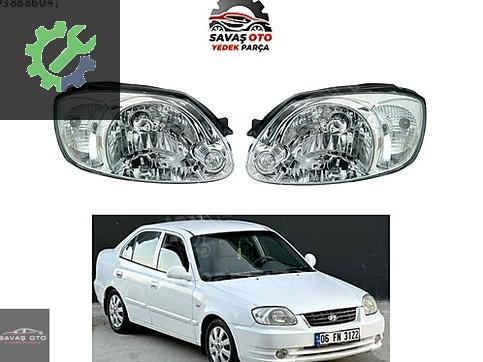 Hyundai Accent Sağ Ön Far çıkma parça