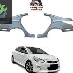 ACCENT BLUE ARKA ÇAMURLUK SAĞ SOL 2010+ ADET FYT 71504-0UC00