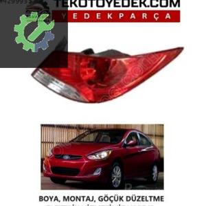 ACCENT BLUE ARKA STOP SAĞ SOL 2011 VE ÜZERİ / KAMPANYA (2. Adet)