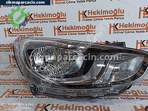 Hyundai Accent Far çıkma parça