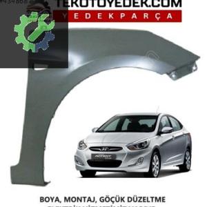 ACCENT BLUE ÖN DELİKLİ ÇAMURLUK SAĞ SOL 2011 VE ÜZERİ /KAMPANYA