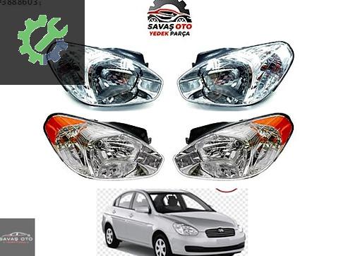 Hyundai Accent Sol Ön Far çıkma parça