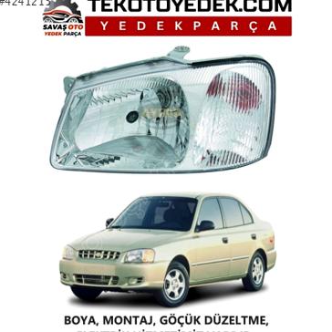 Hyundai Accent Sağ Ön Far çıkma parça