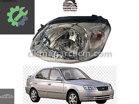 Hyundai Accent Sağ Ön Far çıkma parça
