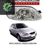 Hyundai Accent Sağ Ön Far çıkma parça - SAVAŞ OTO YEDEK PARÇA İstanbul