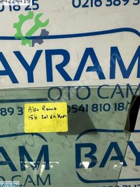 Alfa Romeo 156 Sol Ön Kapı Camı çıkma parça