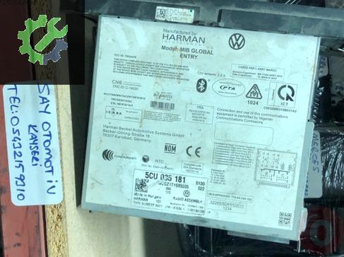Amarok golf passat USB hafiza kartlı teyp radyo 5CU035181