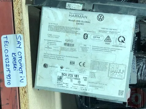 Volkswagen Amarok Double Teyp 5CU035181 çıkma parça