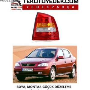 ASTRA G SEDAN ARKA KRISTAL STOP SAĞ SOL 1998 1999 2000 VE ÜZERİ