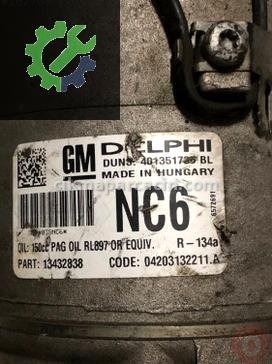 Opel Astra Klima Kompresörü 13432838 çıkma parça