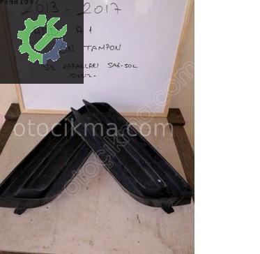 AUDİ A1 ÖN TAMPON SAĞ SOL SİS KAPAKLARI SİSSİZ