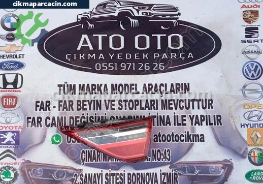 Audi A1 Sağ İç Stop çıkma parça