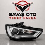 AUDI A3 FAR XENON MERCEKLI LEDLI SAĞ SOL 2013 VE ÜZERİ / KAMPANYA