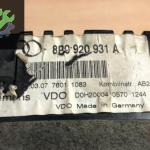 Audi A3 gösterge saati 8P0920931E 8P0920932A 8P0920931A