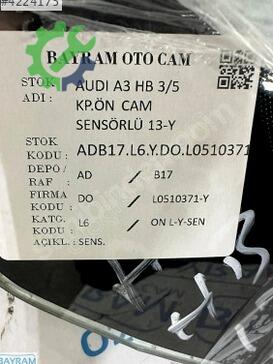 Audi A3 Ön Cam çıkma parça