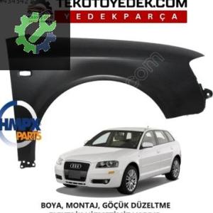 AUDİ A3 ÖN ÇAMURLUK SAĞ SOL 2005 2006 2007 2008 / KAMPANYA
