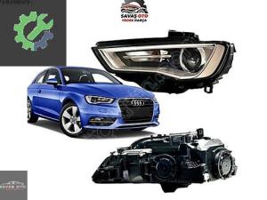 AUDİ A3 ÖN FAR Sağ Sol BEYİNLERİ ÜSTÜNDE 2013-2016 / Adet Fiyat