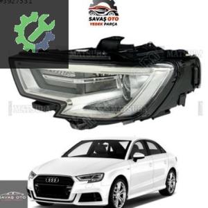 AUDİ A3 ÖN FAR SAĞ SOL Z TİPİ BEYİNLİ 2016 2017 2018 2019