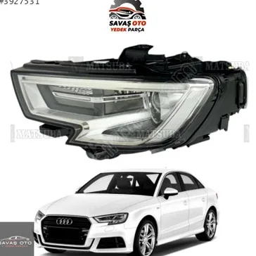 Audi A3 Sağ Ön Far çıkma parça