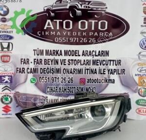 Audi A3 Çıkma Far Sol