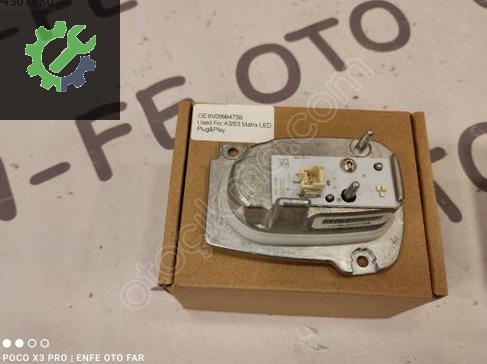 AUDİ A3 S3 MATRİX SOL FAR KÖŞE LED BEYNİ 8V0998473B 1