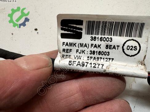 Audi A3 Fan 95B965501AA çıkma parça