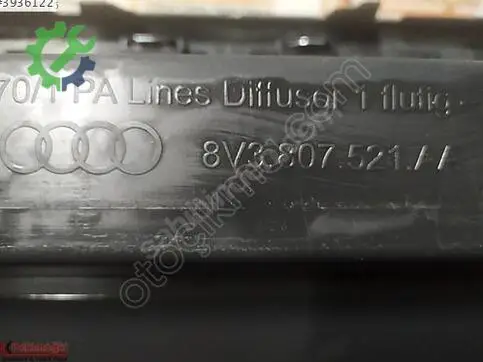 Audi A3 Arka Tampon çıkma parça