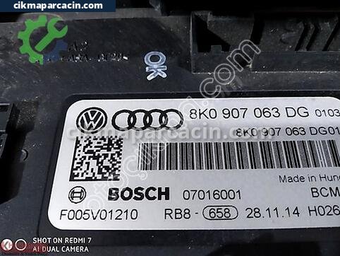 Audi A4 BCM Beyni çıkma parça