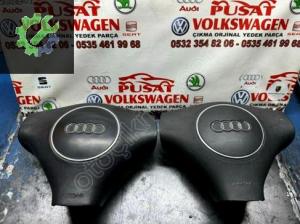 AUDİ A4-A6 ÇIKMA ORJİNAL DİREKSİYON AİRBAĞ 2003-2006 8E0 (2. Adet)