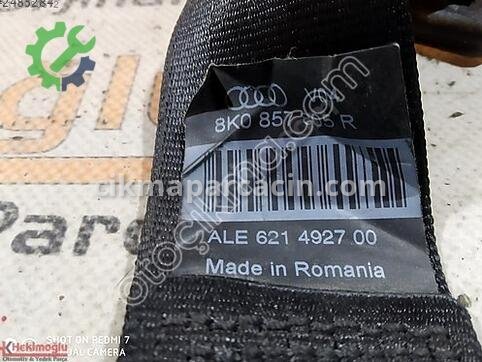 Audi A4 Emniyet Kemeri 8K0857805R çıkma parça