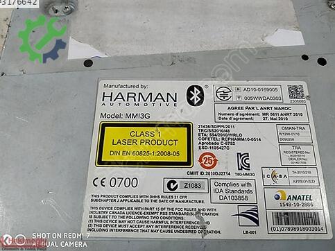 Audi A4 0169005 çıkma parça