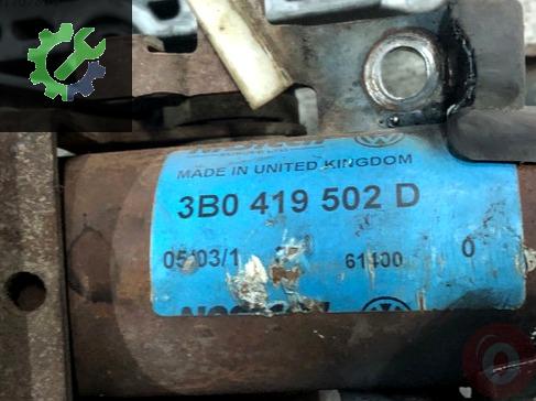 Audi A4 Direksiyon Mili 3B0419502D çıkma parça