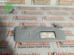 AUDİ A4 SAĞ YOLCU GÜNEŞLİK ORJİNAL SÖKME TEMİZ