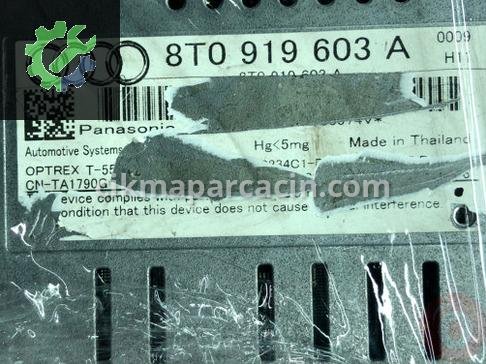 Audi A5 Ekran 8T0919603A çıkma parça