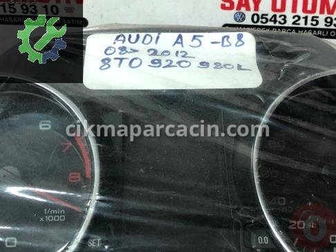 Audi A5 Gösterge Paneli 8T0920980L çıkma parça