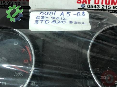 Audi A5 gosterge saati cikma 8T0920980L