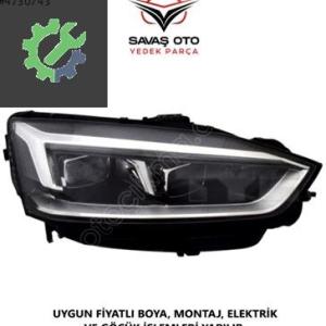 AUDI A5 ÖN FAR MOTORLU LED.SAĞ SOL 2015 VE ÜZERİ / TAİWAN