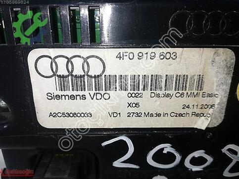 Audi A6 çıkma parça - Hekimoğlu Oto Çıkma Konya