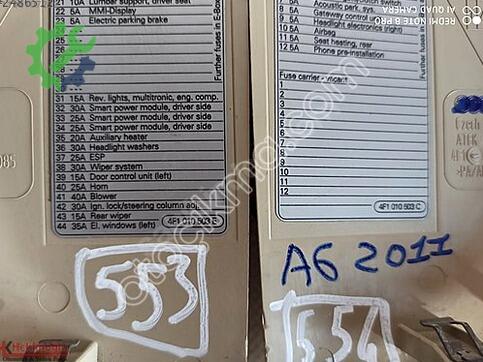 Audi A6 çıkma parça - Hekimoğlu Oto Çıkma Konya