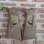 AUDİ A6 05-11 ORTDA DİREK PLASTİĞİ IZGARALI (EMNİYET KEMERİ) ÜS