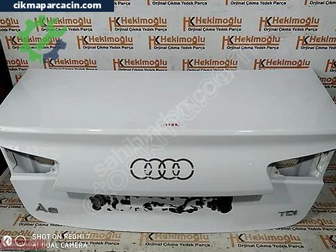 Audi A6 Bagaj Kapağı çıkma parça